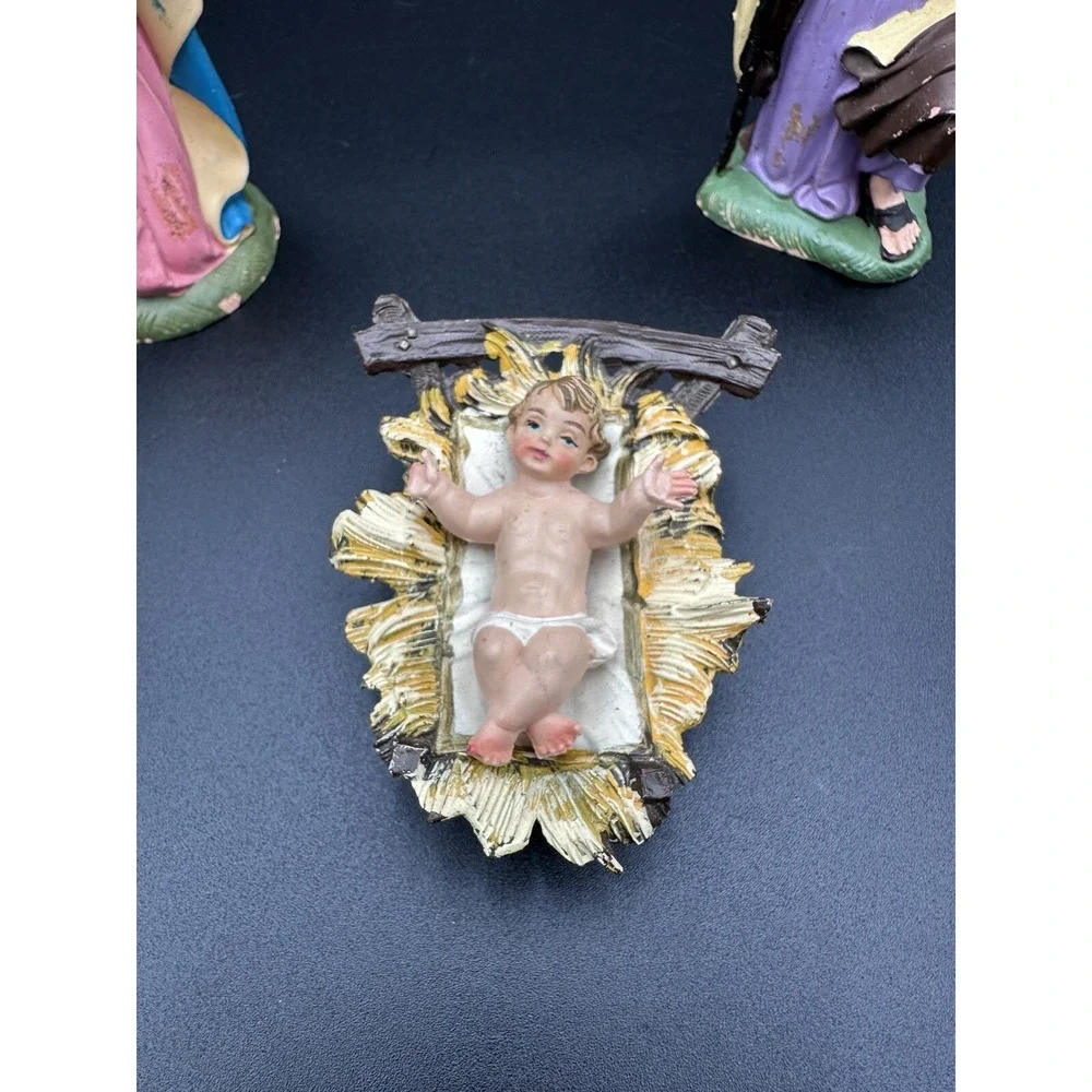 VTG Fontanini‎ Depose, Resin Nativity Set, Stamped Italy
